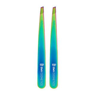 Viva La Brows - Browaholic Slanted and Slanted Tweezer set w/ Pouch