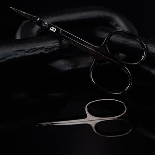 Midnight Chrome - Browaholic Micro Scissors w/ Pouch