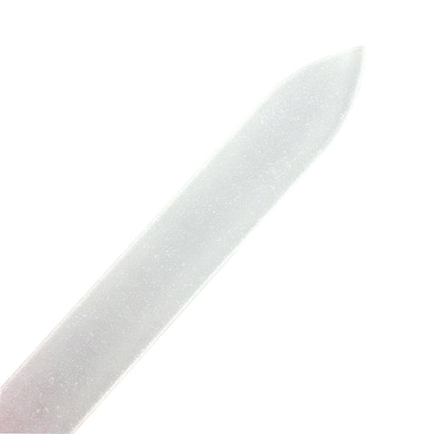 Glass tweezer sharpener