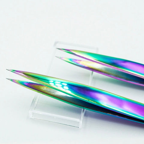 Pointy and Pointy Tweezer set w/ Pouch