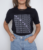 "Browaholic" tee