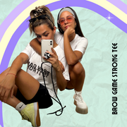 "BrowGameStrong" tee