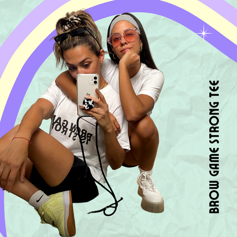 "BrowGameStrong" tee